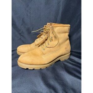 Timberland Men's Premium 6-Inch Waterproof Boots - Wheat Nubuck - Size 11W